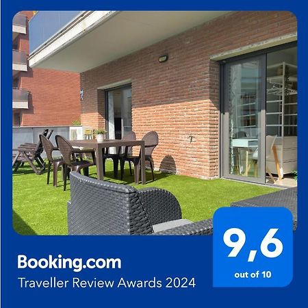 赫罗纳Solarium Con Terraza A 5 Minutos De La Playa公寓 外观 照片