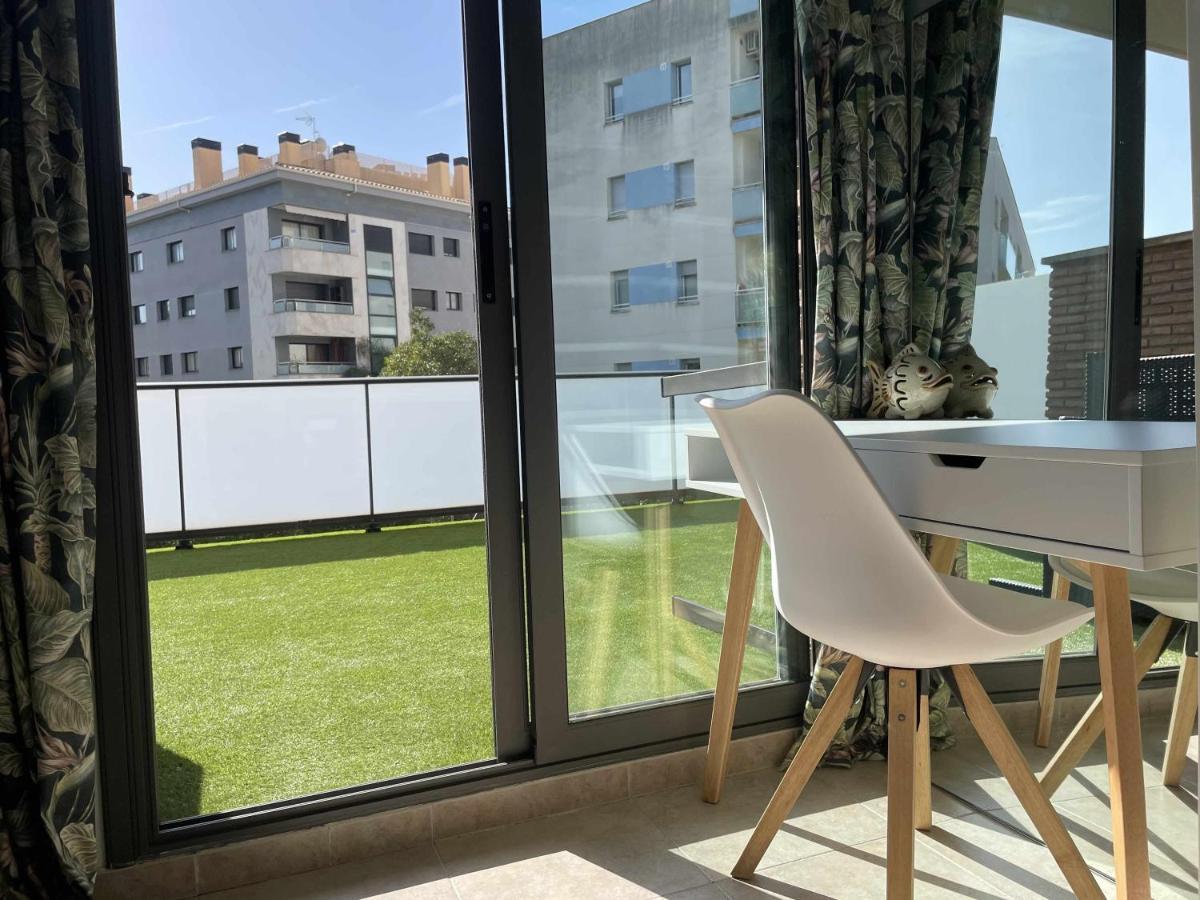 赫罗纳Solarium Con Terraza A 5 Minutos De La Playa公寓 外观 照片