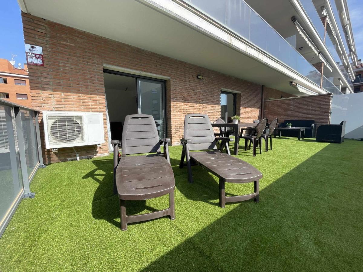 赫罗纳Solarium Con Terraza A 5 Minutos De La Playa公寓 外观 照片