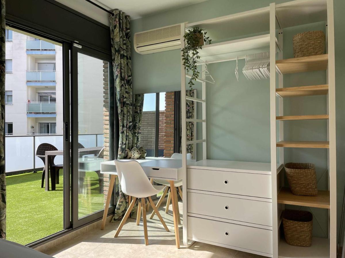 赫罗纳Solarium Con Terraza A 5 Minutos De La Playa公寓 外观 照片