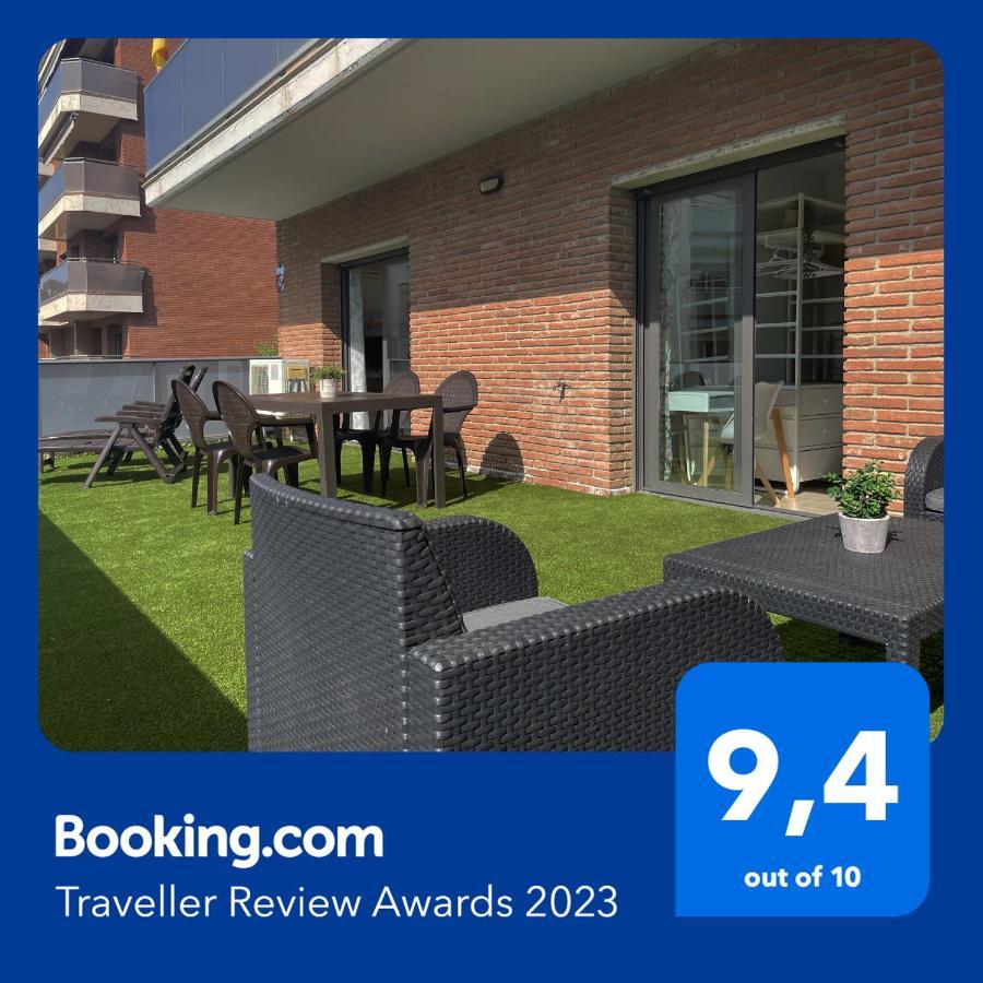 赫罗纳Solarium Con Terraza A 5 Minutos De La Playa公寓 外观 照片