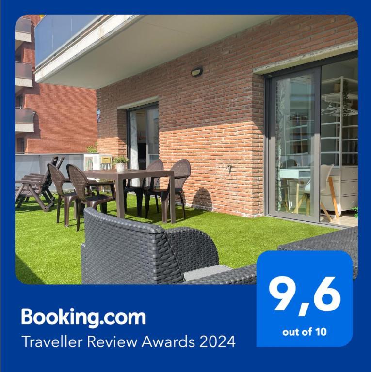 赫罗纳Solarium Con Terraza A 5 Minutos De La Playa公寓 外观 照片
